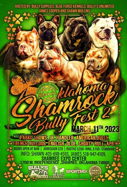 Get Ready for the Oklahoma Shamrock Bully Fest 2!