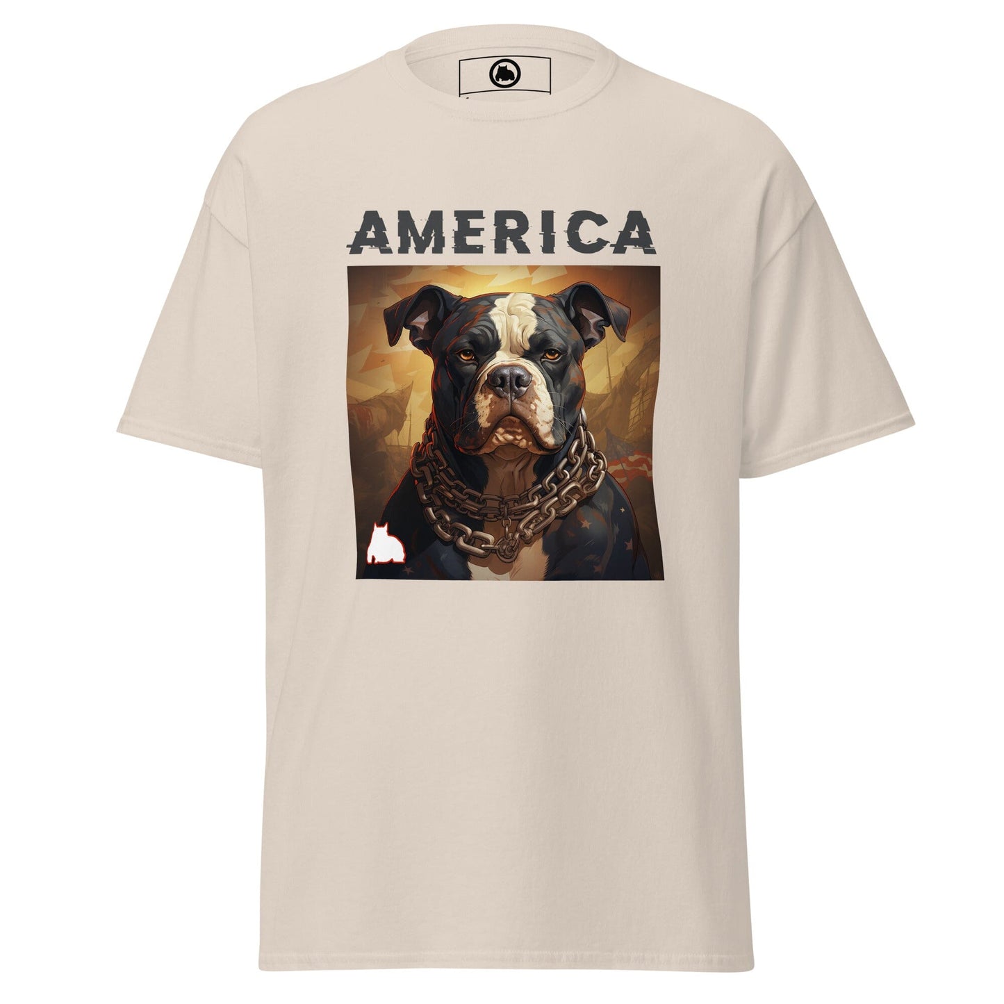 America - Men's Bully Breed T-Shirt - BGM Warehouse - American Bully Magazines and Supplies