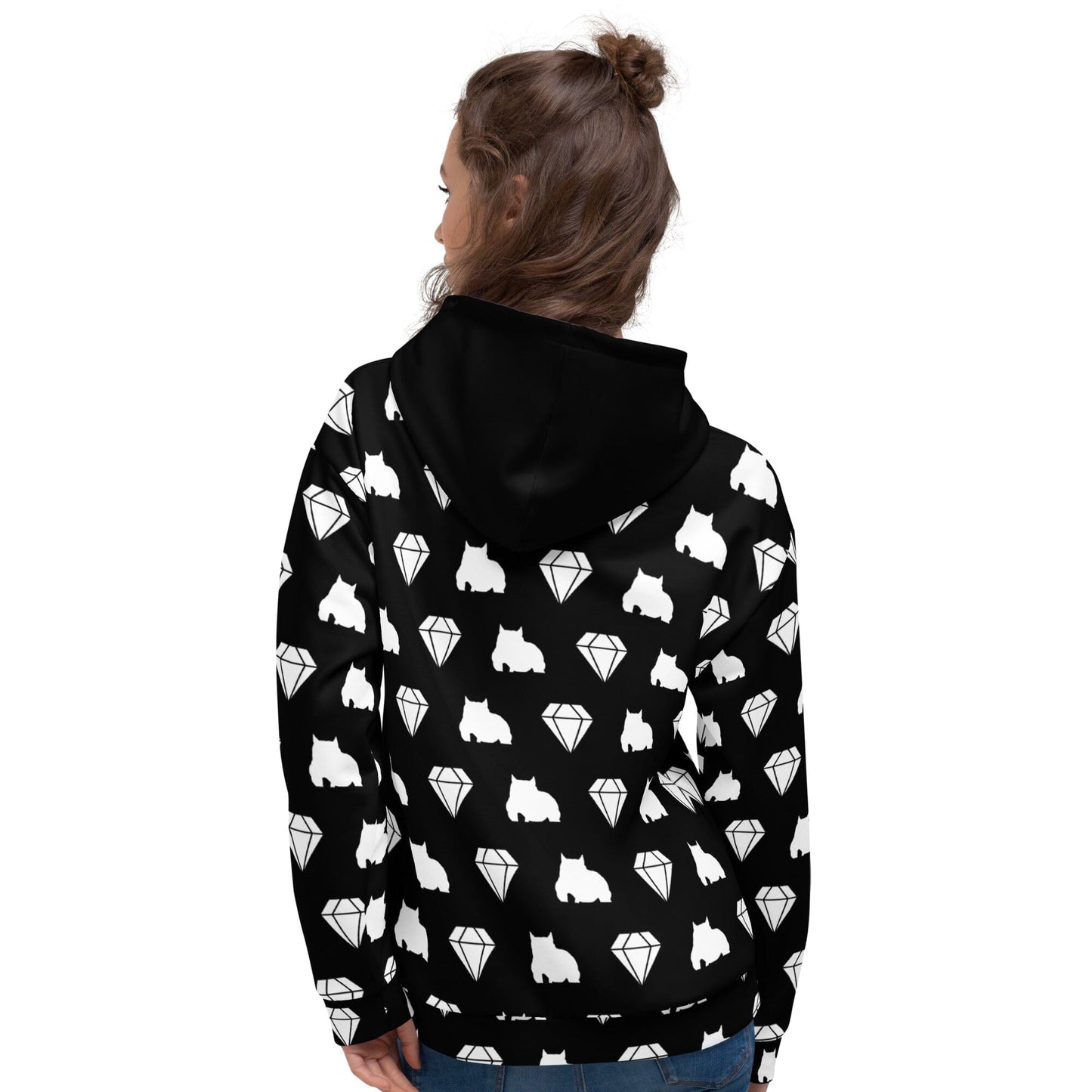 BGM Women's Posh Paws Hoodie - BGM Warehouse - American Bully Magazines and Supplies