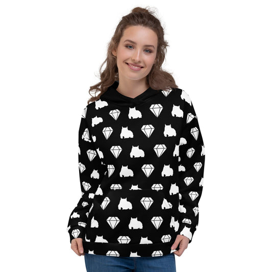 BGM Women's Posh Paws Hoodie - BGM Warehouse - American Bully Magazines and Supplies
