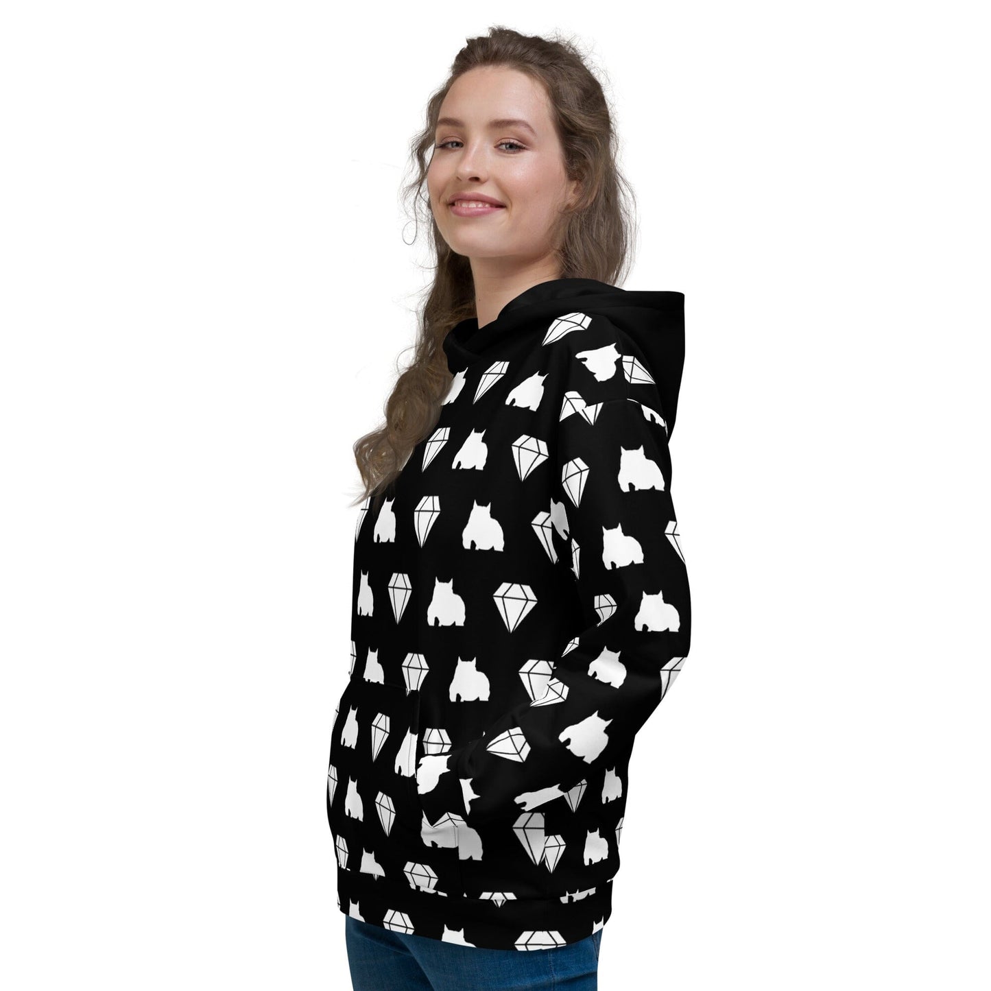 BGM Women's Posh Paws Hoodie - BGM Warehouse - American Bully Magazines and Supplies