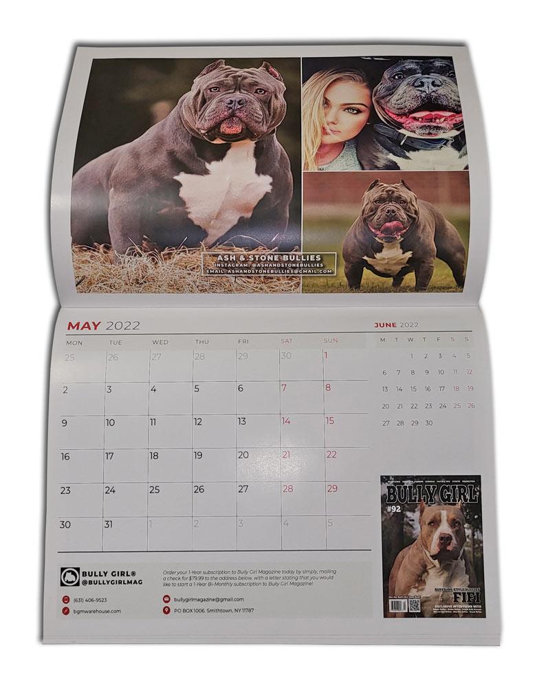 Bully Girl Magazine 2022 Calendar
