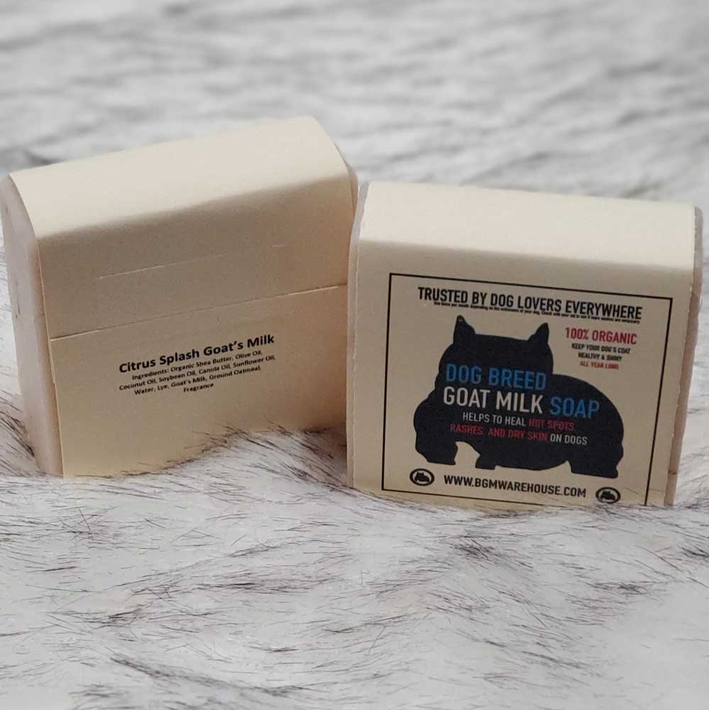 Goat Milk Soap Bars for Dogs