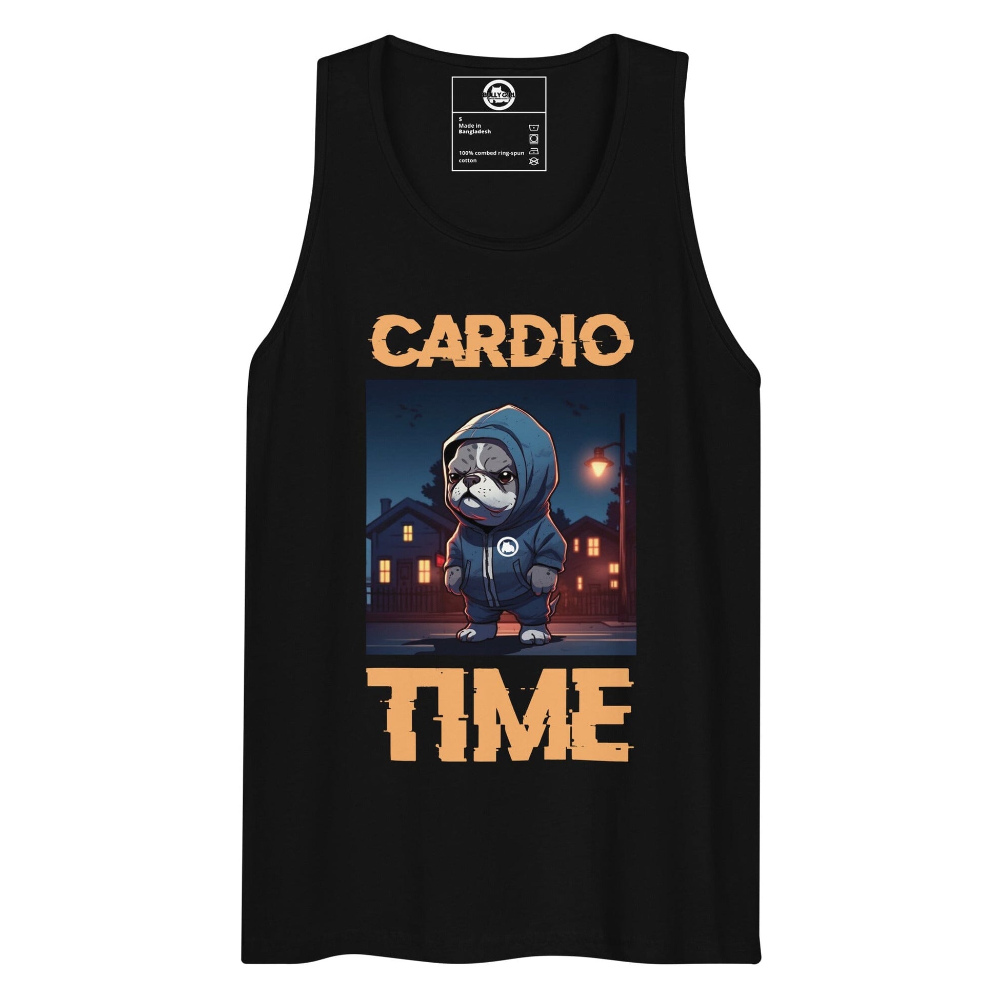 Cardio Time Men's Bully Tank Top - BGM Warehouse - American Bully Magazines and Supplies