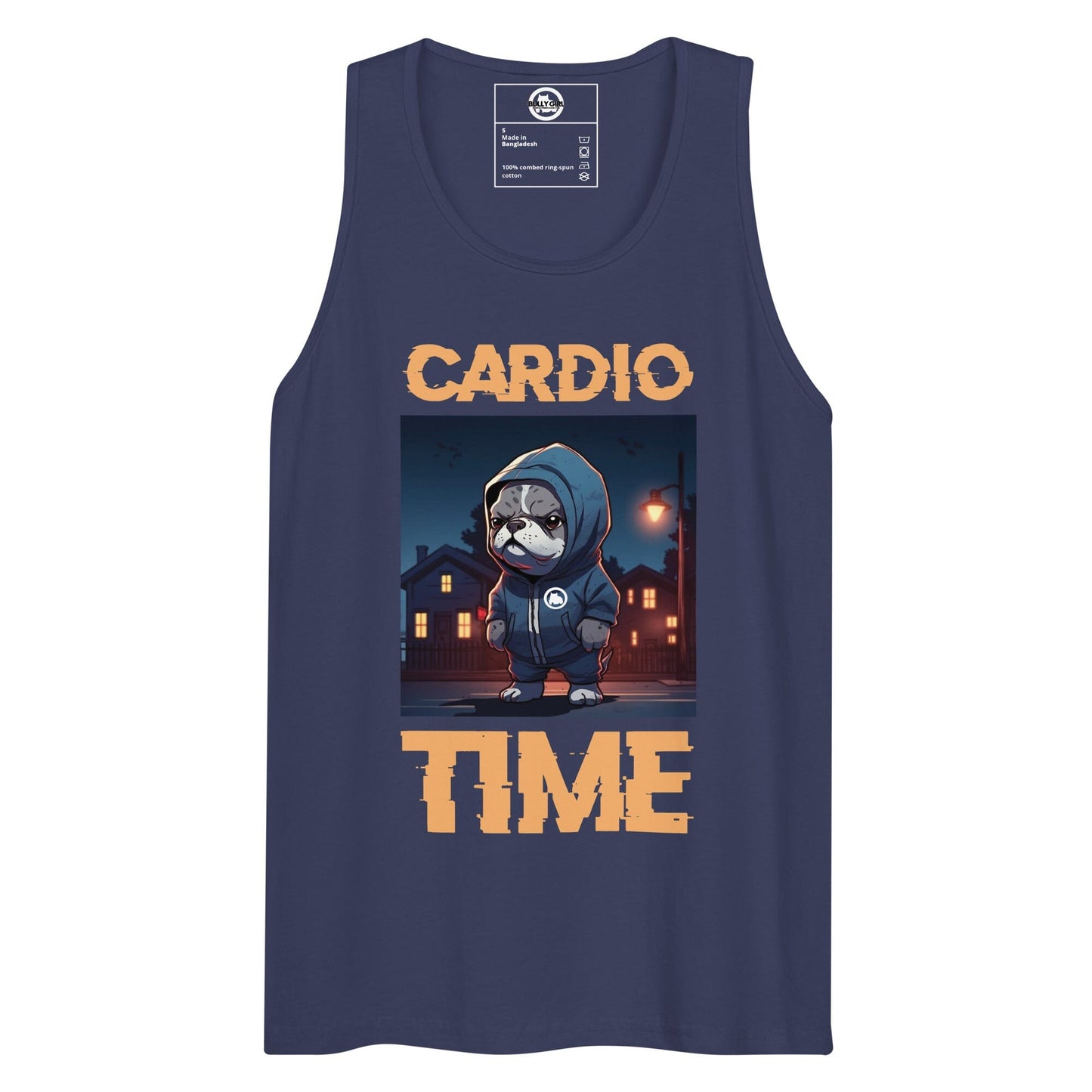 Cardio Time Men's Bully Tank Top - BGM Warehouse - American Bully Magazines and Supplies