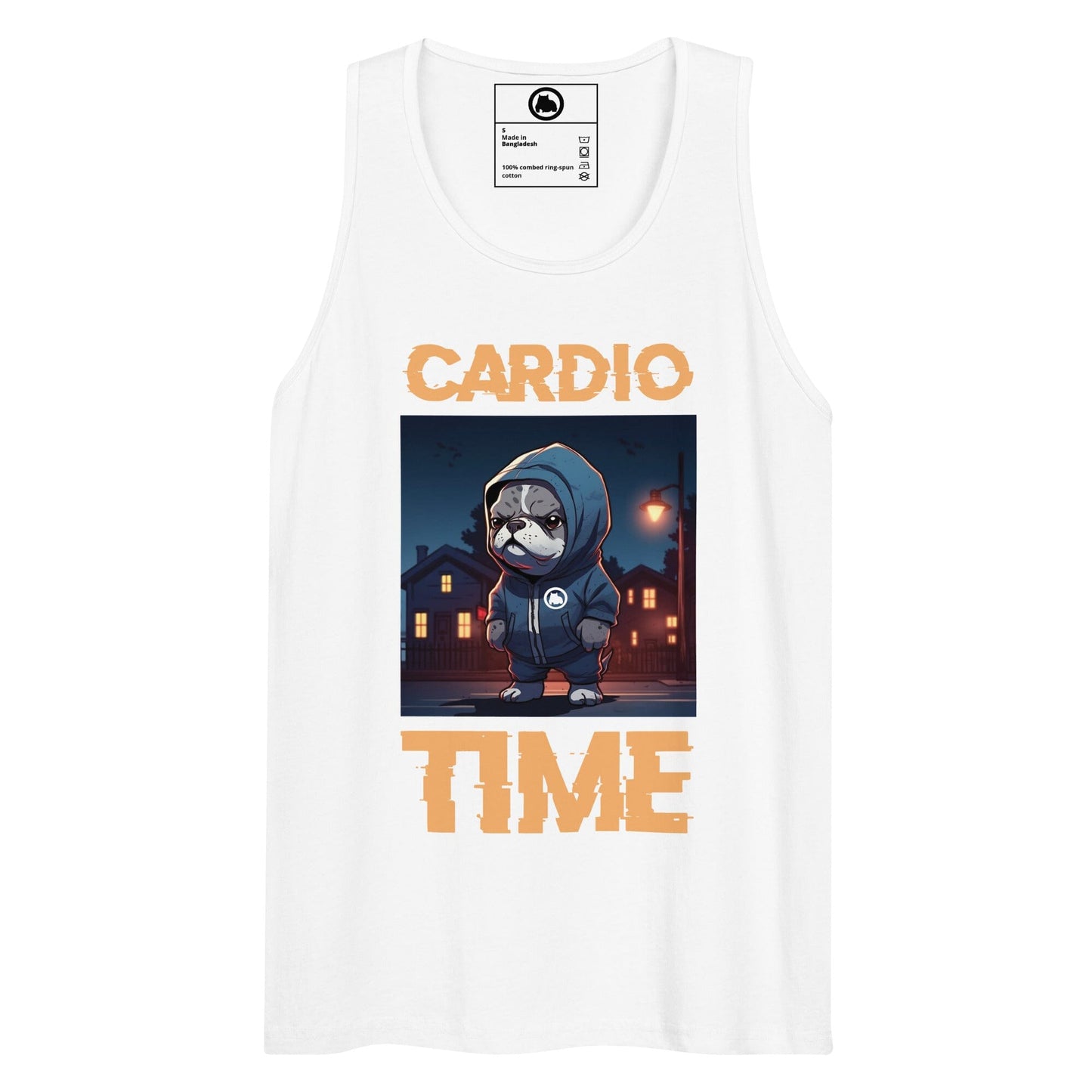 Cardio Time Men's Bully Tank Top - BGM Warehouse - American Bully Magazines and Supplies
