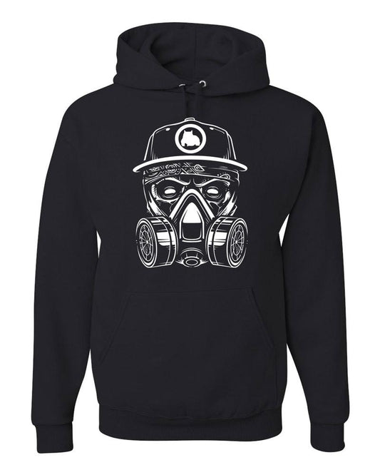 Pandemic-Ready Bully Man Hoodie - BGM Warehouse - The Best Bully Breed Magazines, Clothing and Accessories