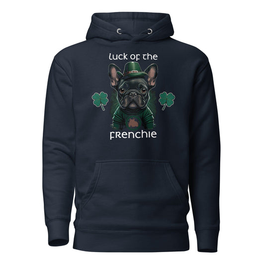 Luck of the Frenchie Hoodie - BGM Warehouse - American Bully Magazines and Supplies