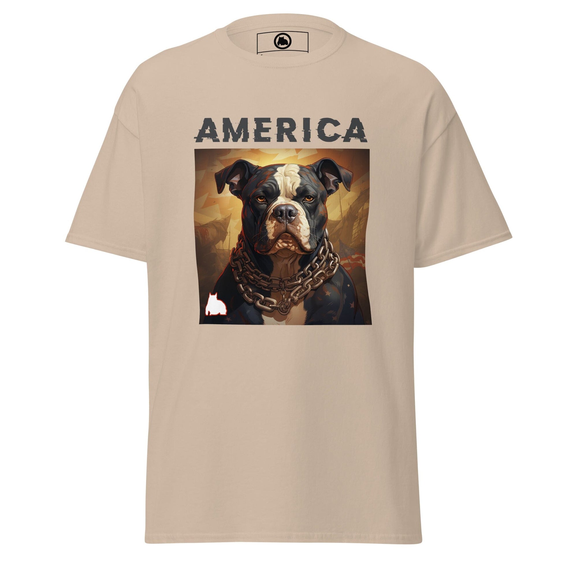 America - Men's Bully Breed T-Shirt - BGM Warehouse - American Bully Magazines and Supplies