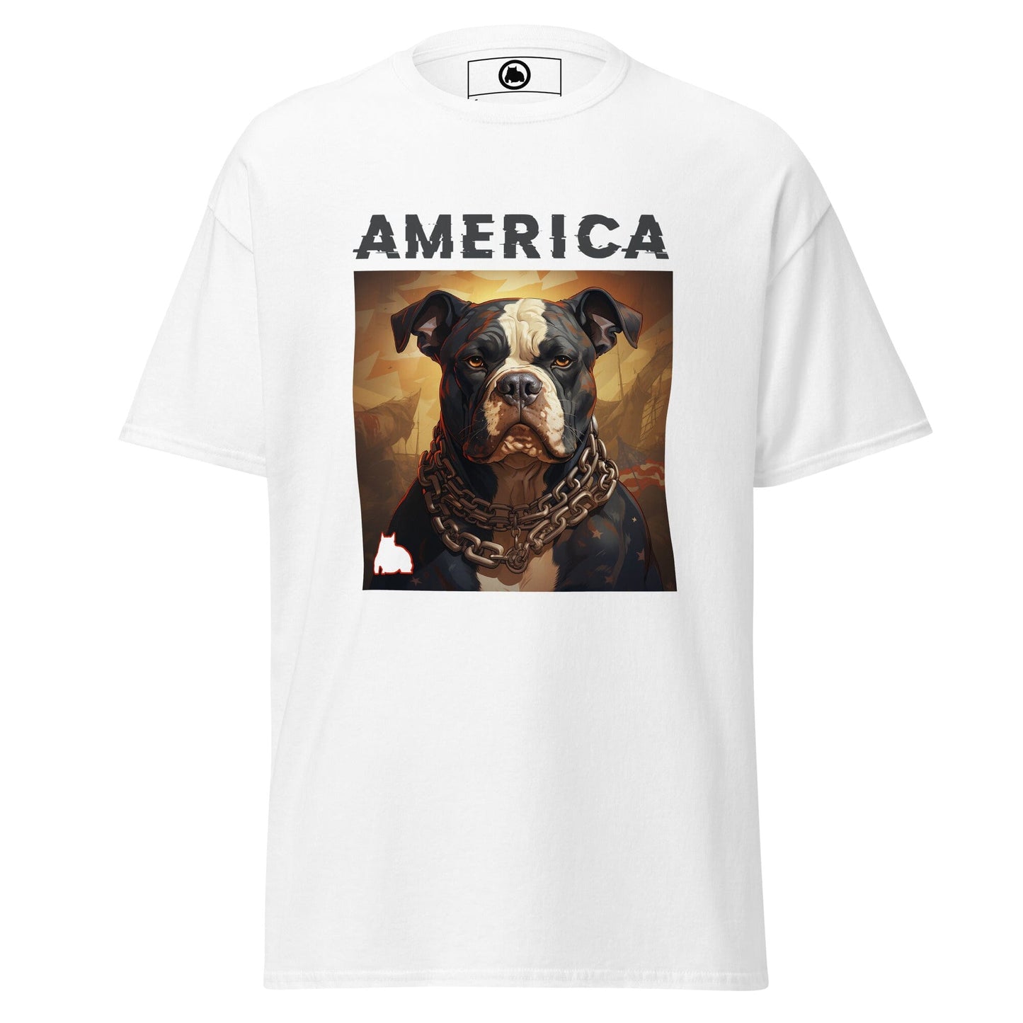 America - Men's Bully Breed T-Shirt - BGM Warehouse - American Bully Magazines and Supplies