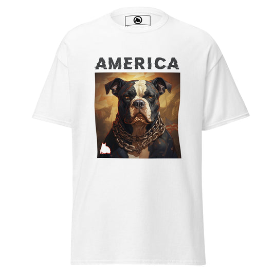 America - Men's Bully Breed T-Shirt - BGM Warehouse - American Bully Magazines and Supplies